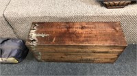 Antique wooden crate