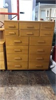 Mid century modern chest of drawers hand made in
