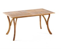 Hestia Acacia Wood Rectangular Dining Table