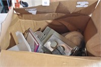 Box of electrical supplies, *OS