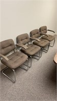 Lot of 4 Cromecraft office chairs