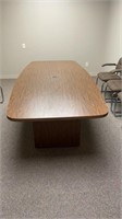 Conference Table 95.5 inch long 43.5 wide in the