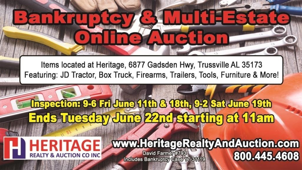 Bankruptcy & Multi-Estate - ends 6/22/21