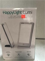 LED light therapy light. HappyLight Lumi