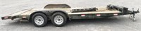 15.5'X6.75' car trailer, 30" dovetailL, 4' ramps,