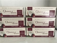 6 boxes Queen Anne cordial cherries w/ dark choc
