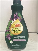 GAIN laundry detergent w/ essential oils.