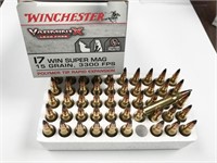 17 Win Super Mag, box of 50rds Winchester