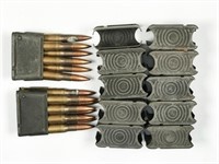 12pc en bloc clips, with 14rds 30.06ca ammo