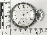 VINTAGE Waltham American pocket watch, marked