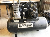 Black Max B165B500-25 air compressor, 5HP, 25gal
