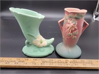 Weller & Roseville Vases