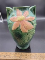 Roseville Clematis Urn Vase, 9"