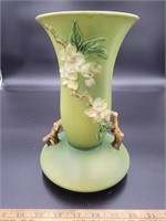 Roseville Apple Blossom Vase, 10"