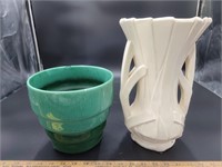 Haeger Planter & McCoy Vase