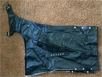Leather Motorcycle chaps