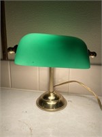 Green desk lamp