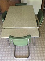 Formica Kitchen table and chairs