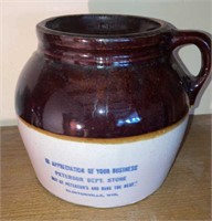 Collectable Peterson’s dept store jug