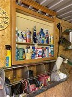 selection of garage items