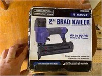 Central pneumatic 2" brad nailer