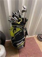 Golf club set with bag, good condition