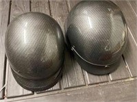 his & her matching riding helmets