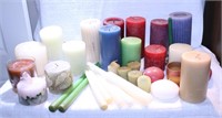 Lot of Assorted Candles