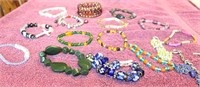 Lot of Assorted Bracelets - Costume Jewelry