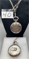 Quartz Grampa Pocket Watch And Fishing Pocket