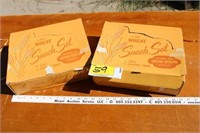 Anchor Hocking wheat snack sets in original box