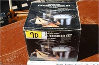 Steamer cooker set