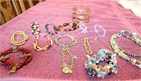 Costume Jewelry Bracelets  & Neckalce