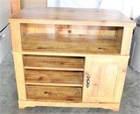 Wood TV Stand