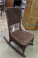 Wicker Rocking Chair