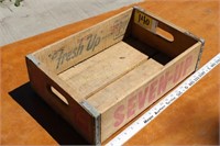 Vintage Wooden Seven-up crate