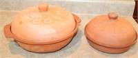 Terra Cotta Baker Bitty and Apple Clay Pot