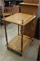 Wicker Accent Table