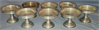 Vintage Sterling Silver Weighted Desert Cups