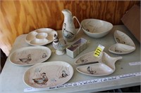 Bob White Quail Redwing pottery