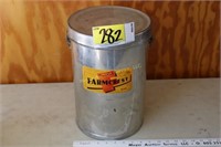 Vintage Gambles milk pail