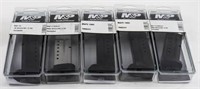Lot of 5 Smith & Wesson M&P Magazines