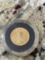 1997 $5 Gold American eagle coin