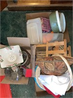 Three boxes a household miscellaneous