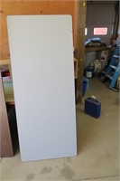Single Grey folding table (30x72)