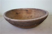 Light Wooden Bowl 19D,