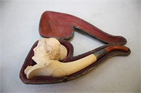 Ivory Pipe & Case, needs some Repair