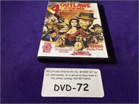 DVD OUTLAWS & CON MEN SEE PHOTOGRAPH