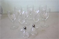 Assorted Cornflower Wine Glasses & More