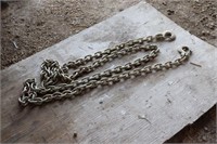 20ft Heavy Chain with Snap Hooks - as new
